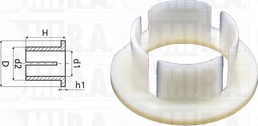 MI.R.A. 36/1429 - Douille, arbre de direction droxauto.com