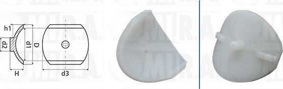 MI.R.A. 36/1392 - Douille, arbre de direction droxauto.com