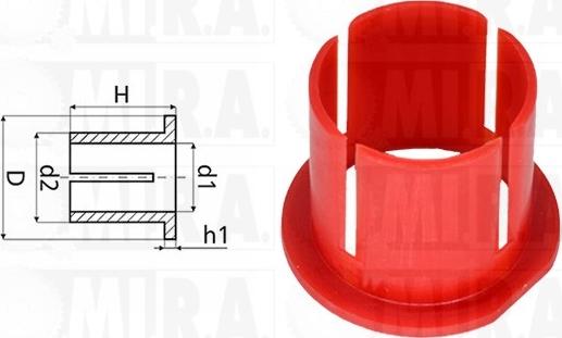 MI.R.A. 36/1397 - Douille, arbre de direction droxauto.com