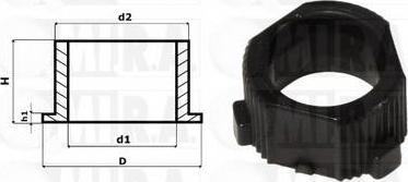 MI.R.A. 36/1341 - Kit supplémentaire, crémaillière de distribution droxauto.com
