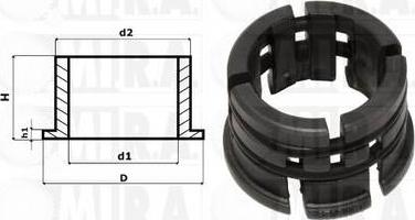 MI.R.A. 36/1343 - Kit supplémentaire, crémaillière de distribution droxauto.com