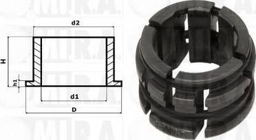 MI.R.A. 36/1356 - Kit supplémentaire, crémaillière de distribution droxauto.com