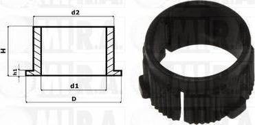 MI.R.A. 36/1319 - Kit supplémentaire, crémaillière de distribution droxauto.com
