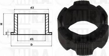 MI.R.A. 36/1331 - Kit supplémentaire, crémaillière de distribution droxauto.com
