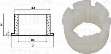 MI.R.A. 36/1324 - Kit supplémentaire, crémaillière de distribution droxauto.com