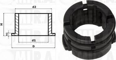 MI.R.A. 36/1325 - Kit supplémentaire, crémaillière de distribution droxauto.com