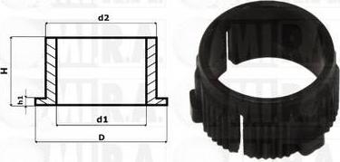 MI.R.A. 36/1320 - Kit supplémentaire, crémaillière de distribution droxauto.com