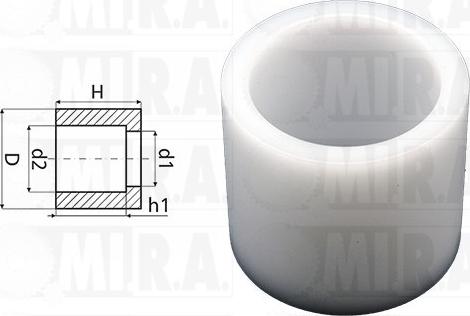 MI.R.A. 36/1213 - Douille, arbre de direction droxauto.com