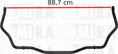 MI.R.A. 37/5024/1 - Stabilisateur, chassis droxauto.com