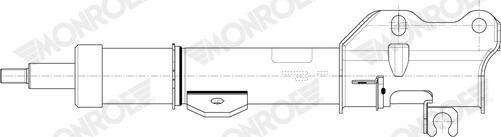 MONROE G8819 - Amortisseur droxauto.com