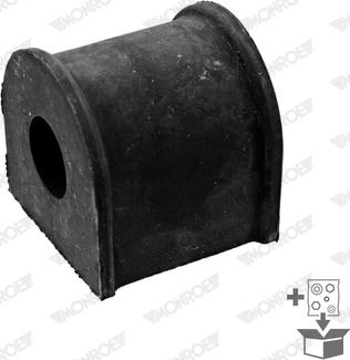 MONROE L43L07 - Coussinet de palier, stabilisateur droxauto.com