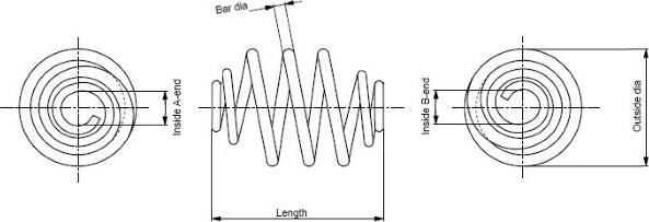 MONROE SP0427 - Ressort de suspension droxauto.com