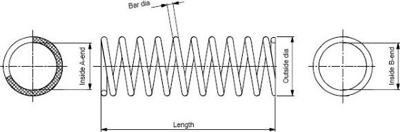 MONROE SP0124 - Ressort de suspension droxauto.com