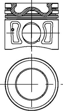 Mopart 1023831002 - Piston droxauto.com