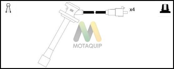 Motaquip LDRL1428 - Kit de câbles d'allumage droxauto.com