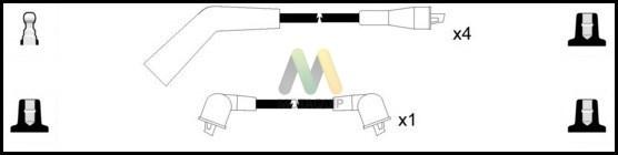 Motaquip LDRL1023 - Kit de câbles d'allumage droxauto.com