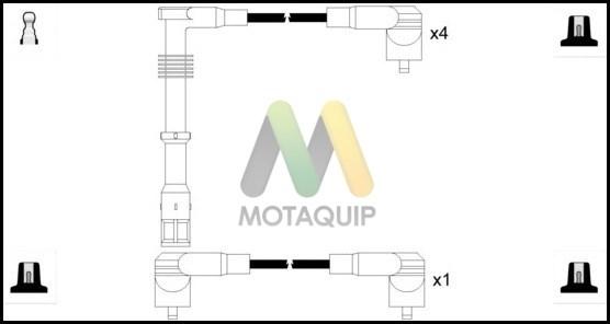 Motaquip LDRL1781 - Kit de câbles d'allumage droxauto.com