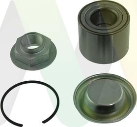 Motaquip LVBW1664 - Kit de roulements de roue droxauto.com