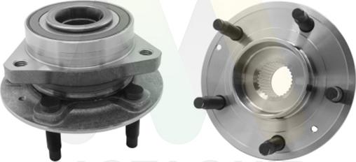 Motaquip LVBW1858 - Kit de roulements de roue droxauto.com