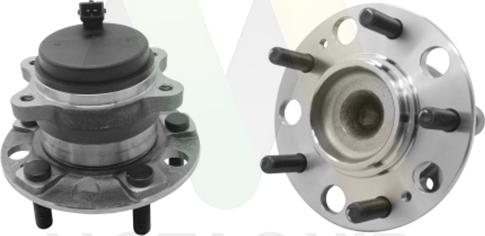 Motaquip LVBW1812 - Kit de roulements de roue droxauto.com