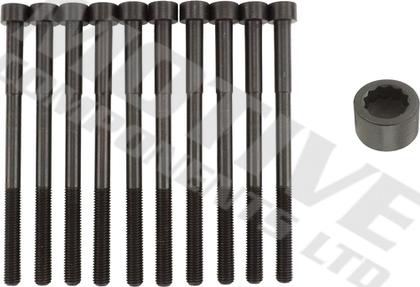 MOTIVE HB205SET - Jeu de boulons de culasse de cylindre droxauto.com