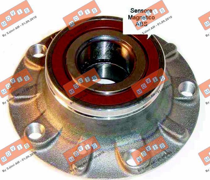 MOVIS ASB0969 - Kit de roulements de roue droxauto.com