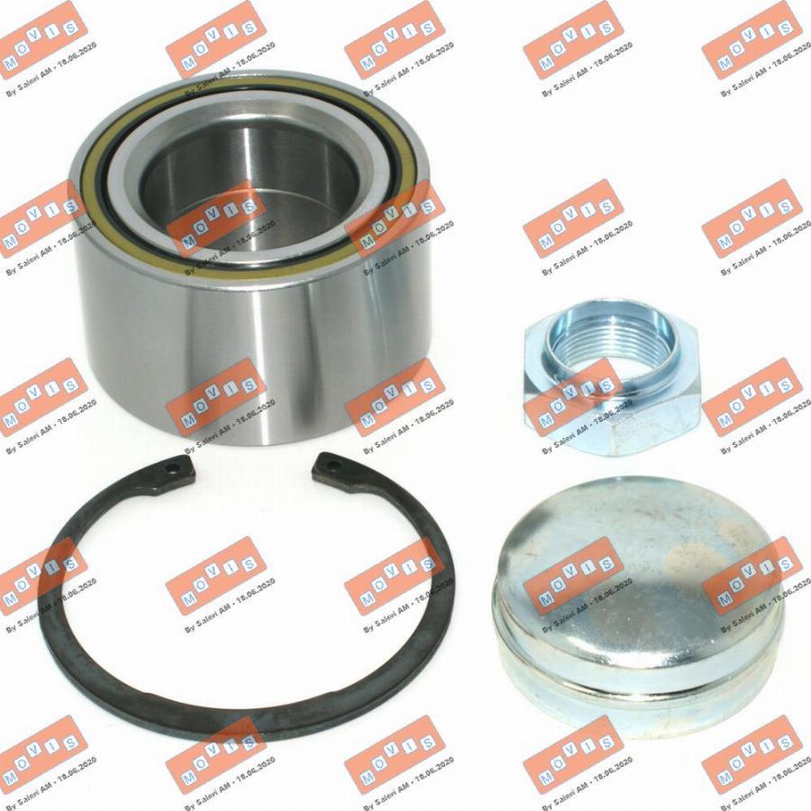 MOVIS ASB1943 - Kit de roulements de roue droxauto.com