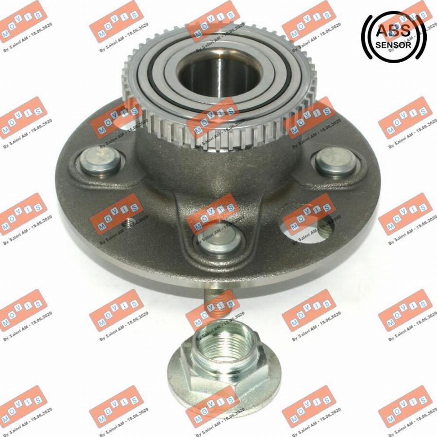 MOVIS ASB1985 - Kit de roulements de roue droxauto.com