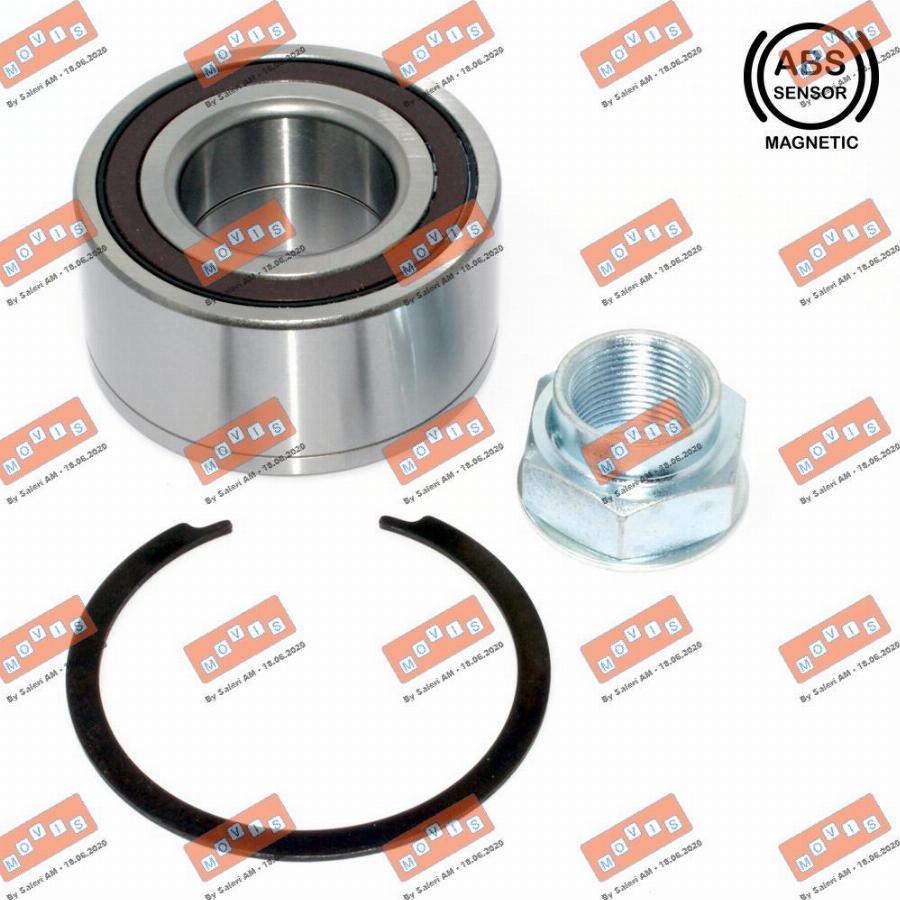 MOVIS ASB1939 - Kit de roulements de roue droxauto.com