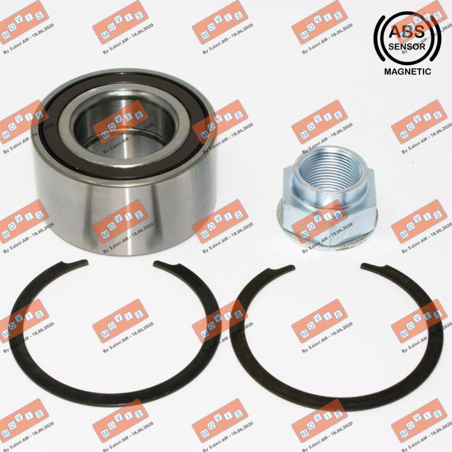 MOVIS ASB1851 - Kit de roulements de roue droxauto.com