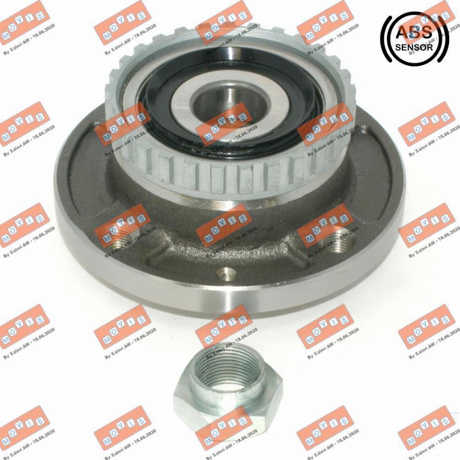 MOVIS ASB1255 - Kit de roulements de roue droxauto.com