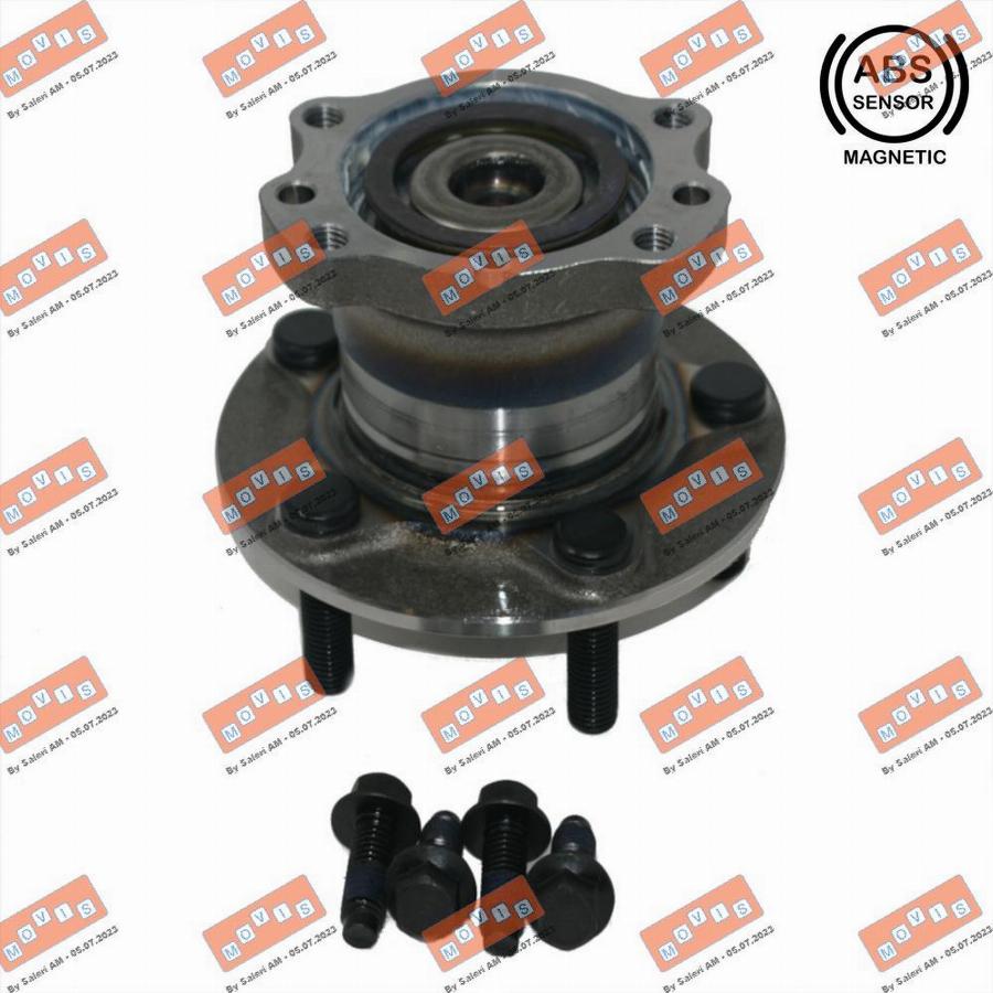 MOVIS ASB2993 - Kit de roulements de roue droxauto.com