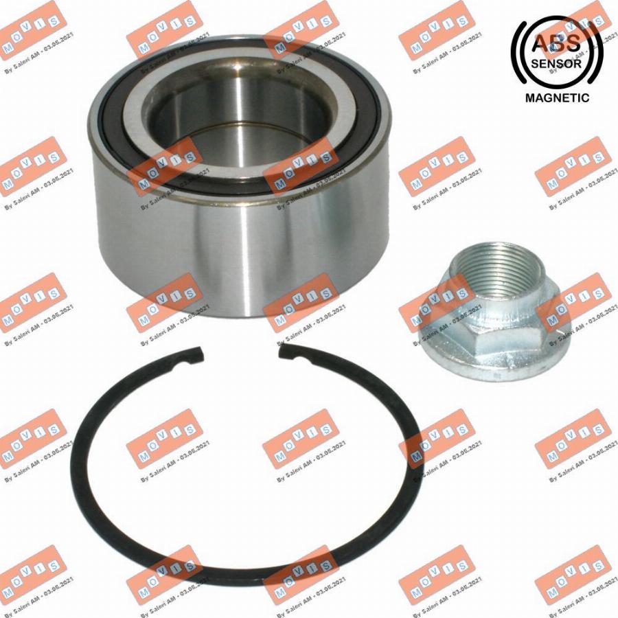 MOVIS ASB2950 - Kit de roulements de roue droxauto.com