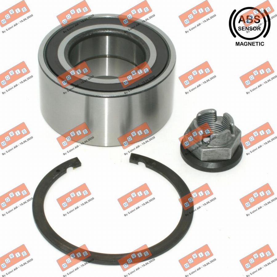 MOVIS ASB2491 - Kit de roulements de roue droxauto.com