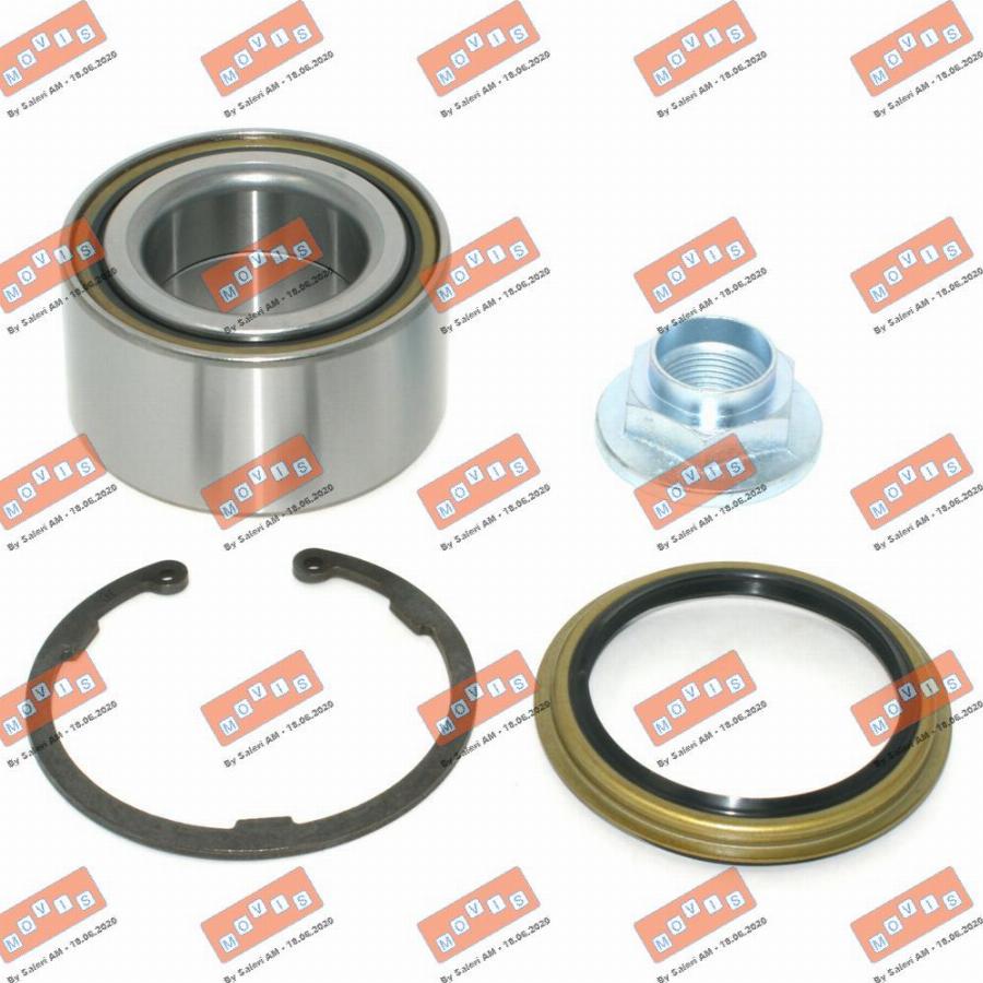 MOVIS ASB2124 - Kit de roulements de roue droxauto.com