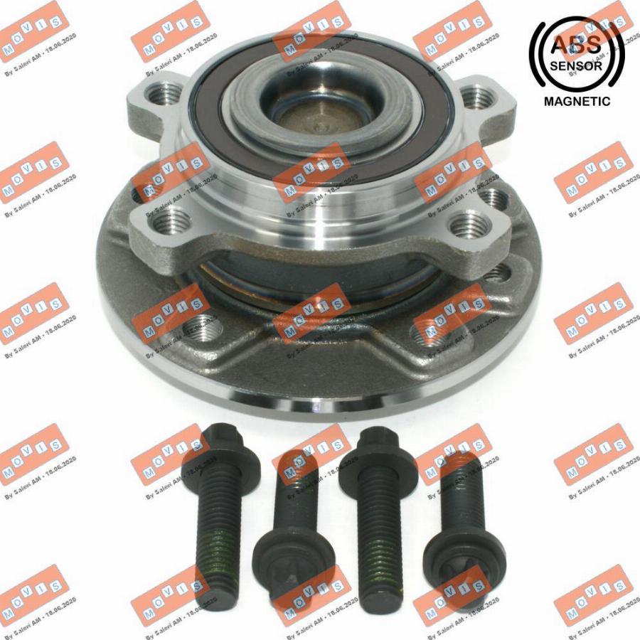 MOVIS ASB2853 - Kit de roulements de roue droxauto.com