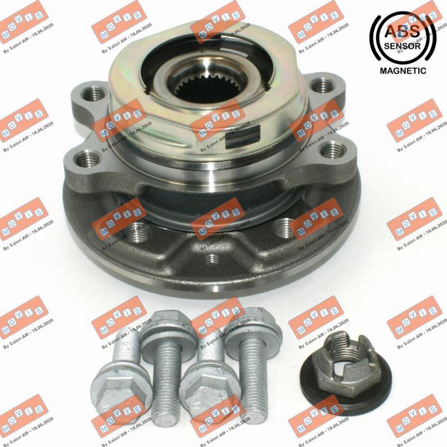 MOVIS ASB2363 - Kit de roulements de roue droxauto.com