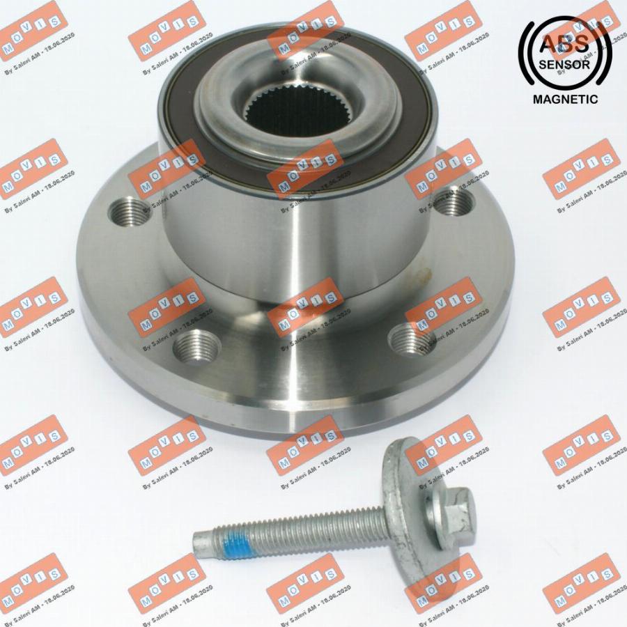 MOVIS ASB2308 - Kit de roulements de roue droxauto.com