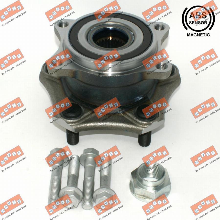 MOVIS ASB2242 - Kit de roulements de roue droxauto.com