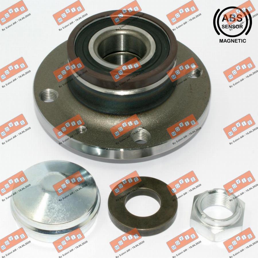 MOVIS ASB2206 - Kit de roulements de roue droxauto.com