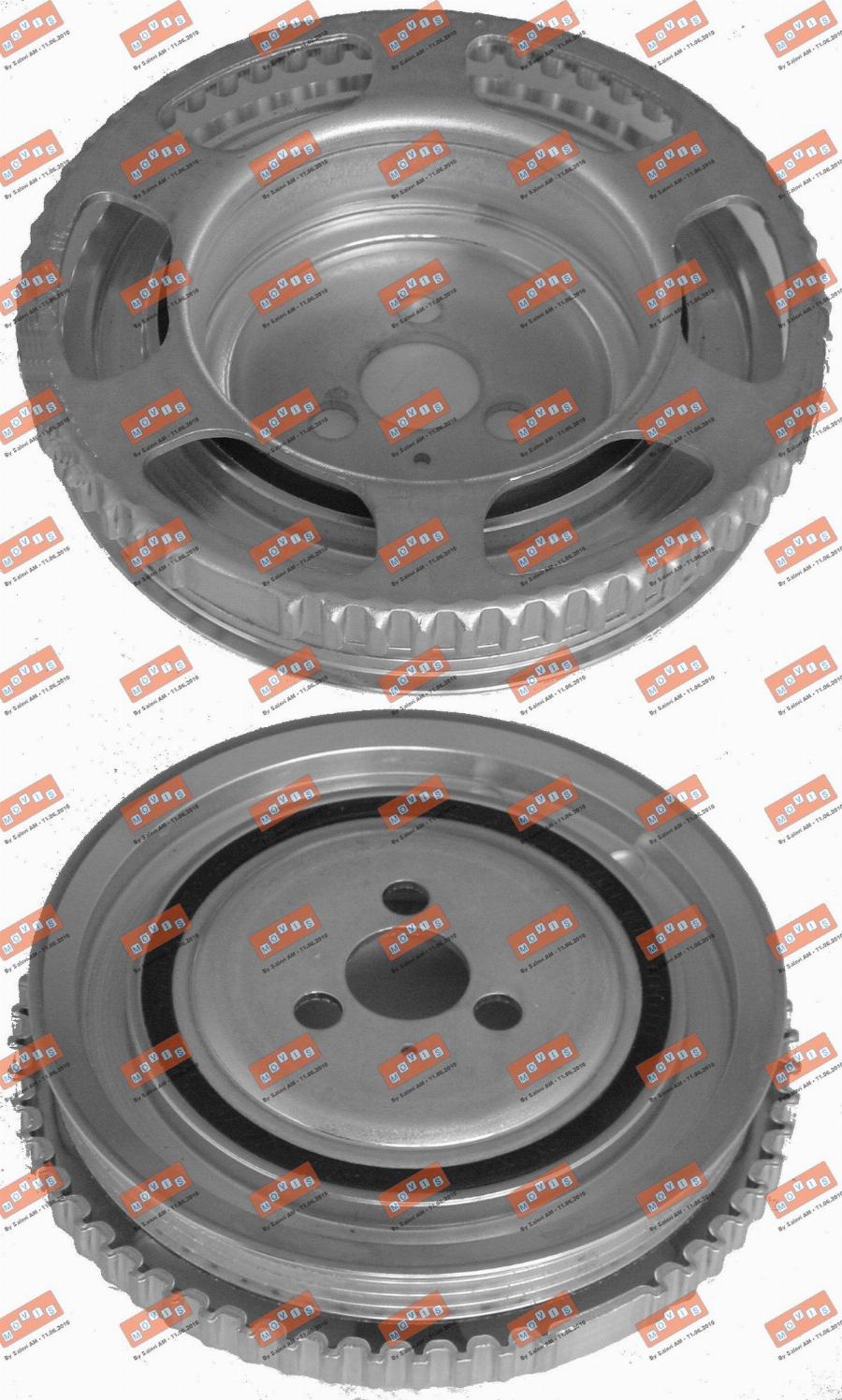MOVIS AST9057 - Poulie, vilebrequin droxauto.com