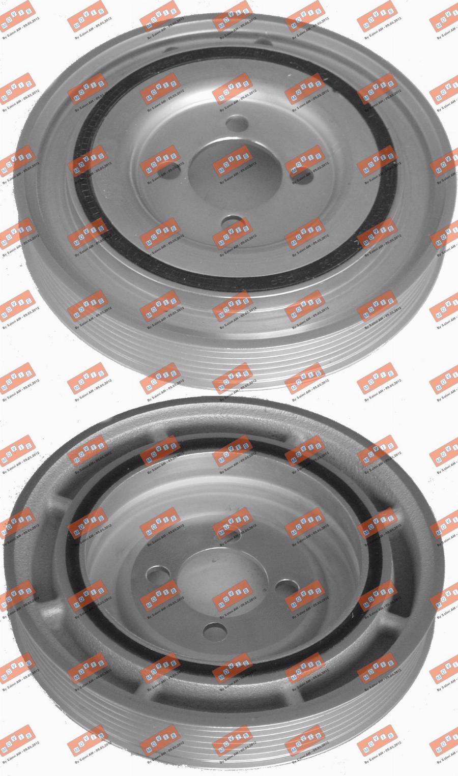 MOVIS AST9061 - Poulie, vilebrequin droxauto.com