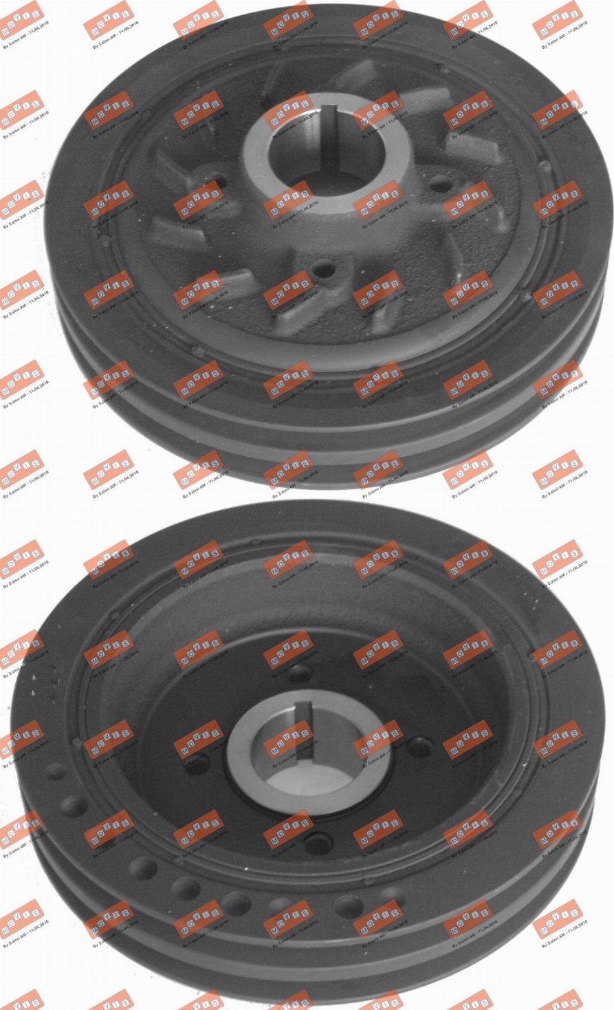 MOVIS AST9155 - Poulie, vilebrequin droxauto.com