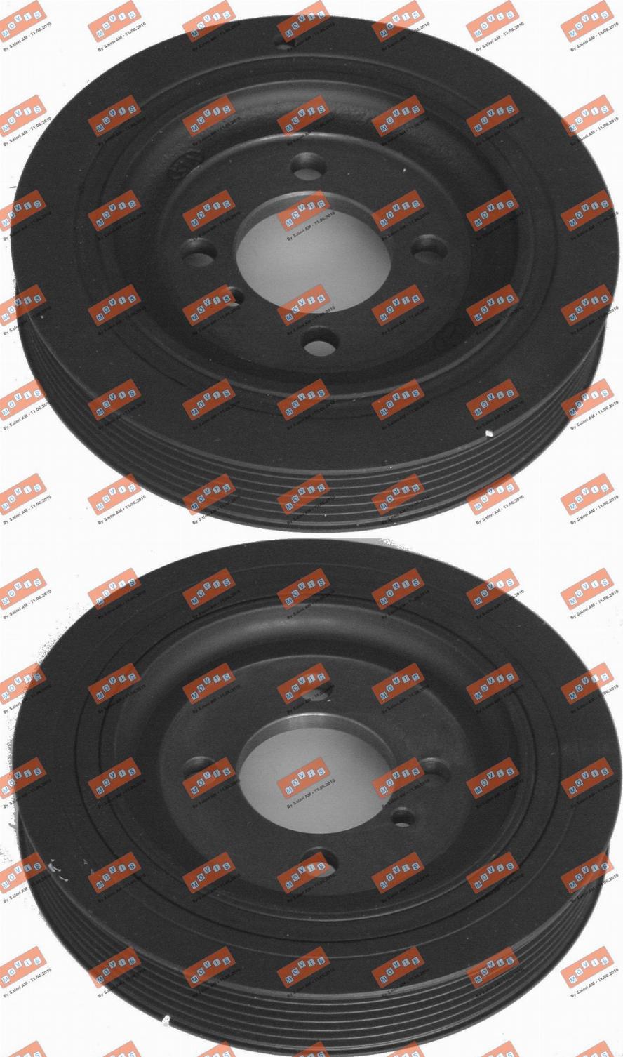 MOVIS AST9158 - Poulie, vilebrequin droxauto.com