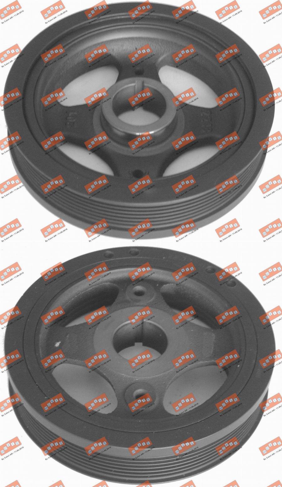 MOVIS AST9162 - Poulie, vilebrequin droxauto.com