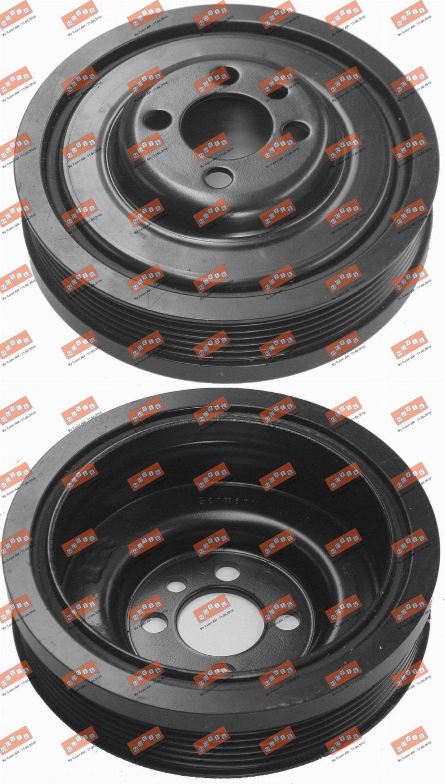 MOVIS AST9108 - Poulie, vilebrequin droxauto.com