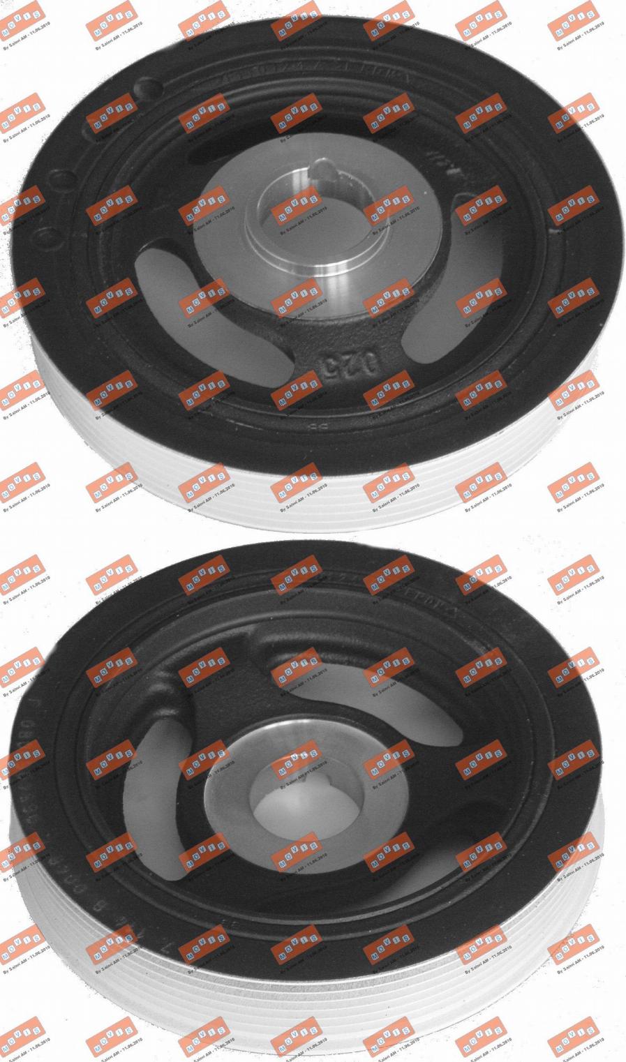 MOVIS AST9127 - Poulie, vilebrequin droxauto.com