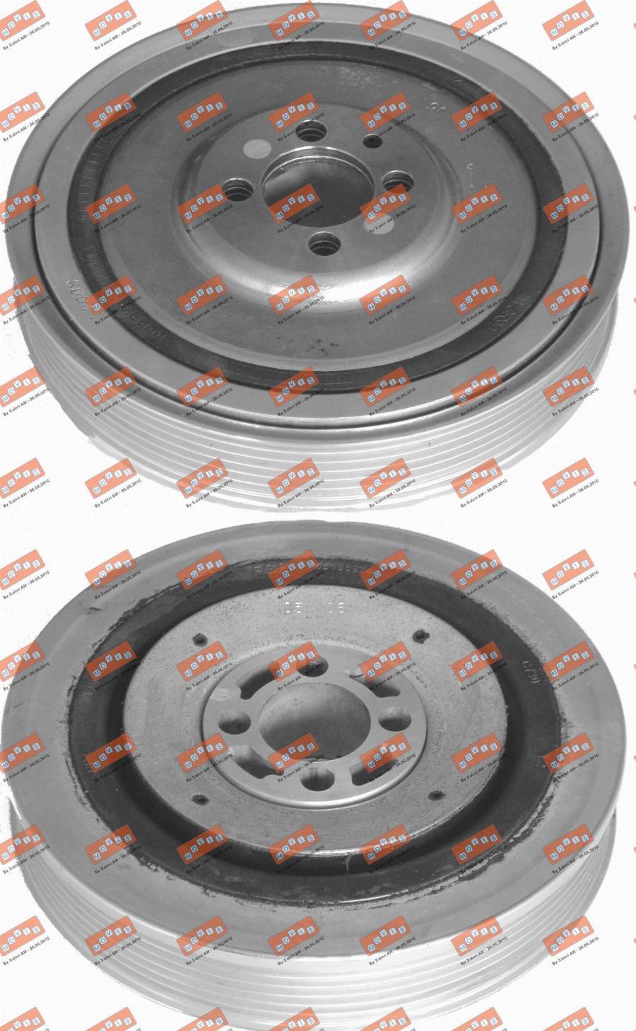 MOVIS AST9173 - Poulie, vilebrequin droxauto.com