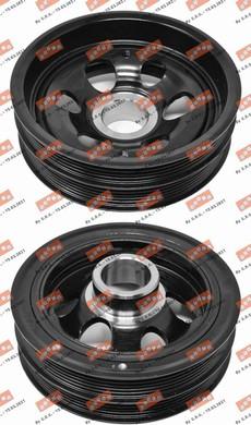 FAI AutoParts FVD1162 - Poulie, vilebrequin droxauto.com