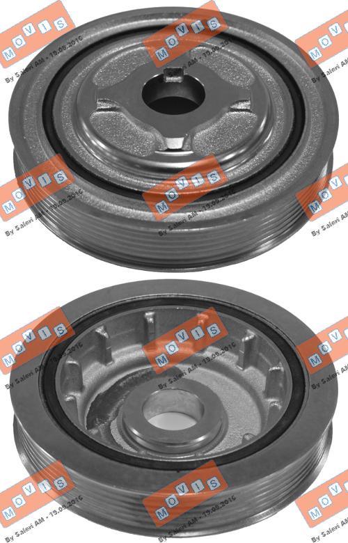 MOVIS AST9332 - Poulie, vilebrequin droxauto.com